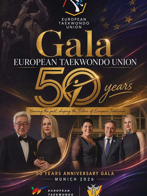 Η Κουτρότσιου Αναστασία στο επετειακό gala των 50 χρόνων της Ευρωπαϊκής Ομοσπονδίας Ταεκβοντό