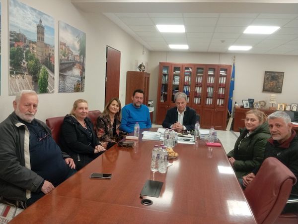 Συνάντηση Περιφερειάρχη Δυτικής Μακεδονίας με το νέο Δ.Σ. του Οδοντιατρικού Συλλόγου Κοζάνης