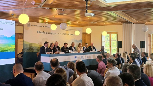 Ο Γιώργος Αμανατίδης στη 2η συνεδρίαση για τον εθνικό διάλογο για τη νέα ΚΑΠ 2028-2034
