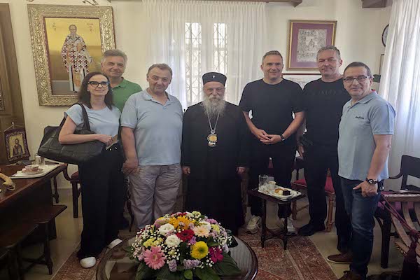 Επίσκεψη του Διοικητικού Συμβουλίου του Εμπορικού Συλλόγου Γρεβενών στον Σεβασμιώτατο Μητροπολίτη Γρεβενών κ.κ. Δαβίδ