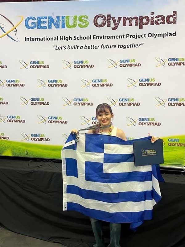 Διεθνής διάκριση της μαθήτριας Μελίνας Φαχαντίδου στον Παγκόσμιο Τελικό του International GENIUS Olympiad 2026