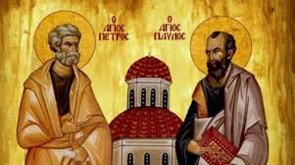 Εορτολόγιο 29 Ιουνίου: Αποστόλων Πέτρου και Παύλου