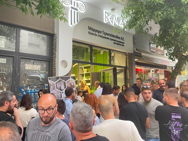 Εγκαίνια για το νέο κατάστημα της Β.Ε.ΜΑ.Τ Μάρμαρα Κοζάνης, στο κέντρο της πόλης