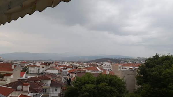 Ισχυρή νεροποντή στην Κοζάνη