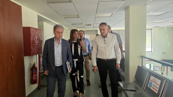 Ο Γιώργος Αμανατίδης στο Νοσοκομείο Φλώρινας – Στο επίκεντρο έργα αναβάθμισης και νέος εξοπλισμός