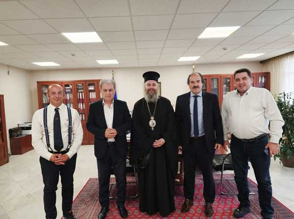 Συνάντηση του Γιώργου Αμανατίδη με τον Μητροπολίτη Φλωρίνης, Πρεσπών και Εορδαίας κ.κ. Ειρηναίο