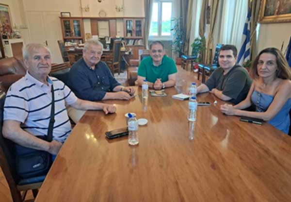 Αντιπροσωπεία των Δημοκρατών- Προοδευτικό Κέντρο συναντήθηκε με το δήμαρχο Κοζάνης