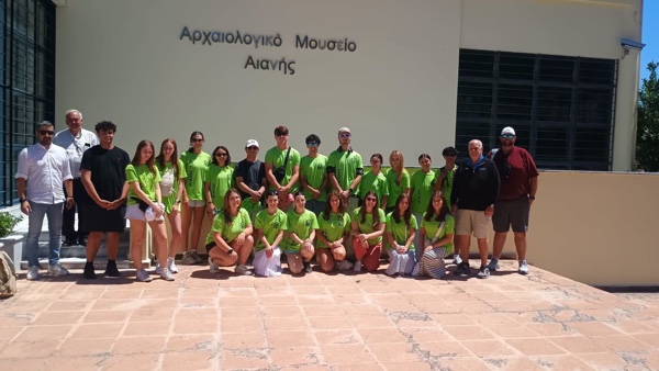 Αμερικανοί φοιτητές γνώρισαν την ιστορία του Απολλοδώρου και την πολιτιστική κληρονομιά της Αιανής