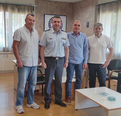 Εθιμοτυπική επίσκεψη στον Γενικό Περιφερειακό Αστυνομικό Διευθυντή Δυτικής Μακεδονίας, Ταξίαρχο κ. Νικόλαο Έξαρχο