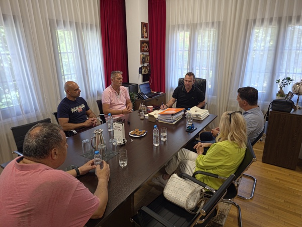 Συνάντηση του Δημάρχου Καστοριάς με τη Διοίκηση της ΕΚΟΦΝΣ ενόψει του 92ου Πανελληνίου Πρωταθλήματος Κωπηλασίας