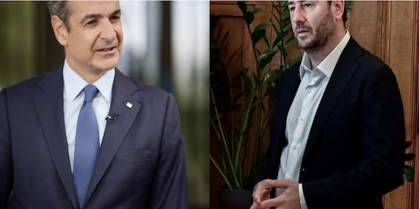 Μητσοτάκης και Ανδρουλάκης στην κηδεία της Βάγιας Νέστορα