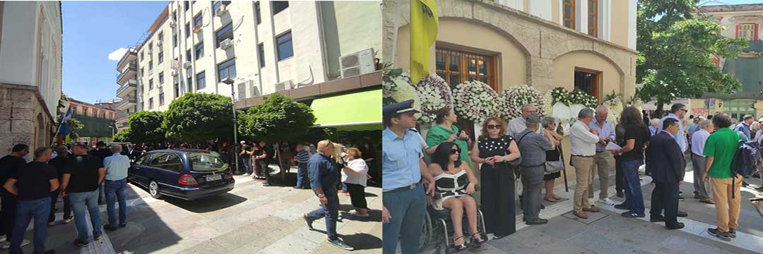 Συγγενείς φίλοι και σύσσωμος ο πολιτειακός κόσμος αποχαιρέτησαν τη Βαγια Νέστορα