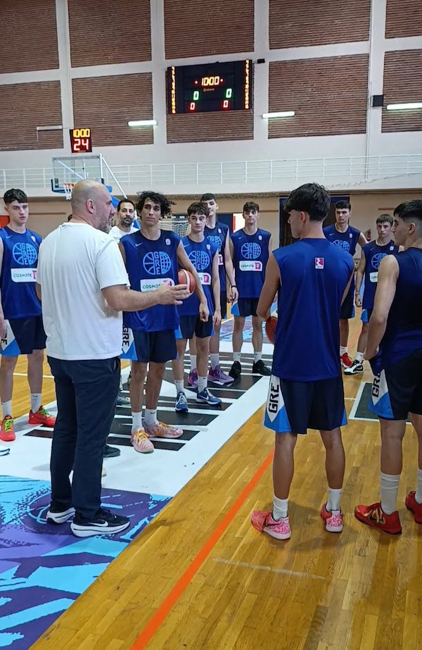 Στο ΔΑΚ Λευκόβρυσης η Εθνική Παίδων – Ξεκίνησε η προετοιμασία για το Ευρωμπάσκετ U16