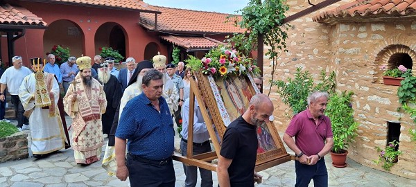 Η μεγάλη εορτή της Μεταμορφώσεως του Σωτήρος στην Ιερά Μονή Δρυοβούνου