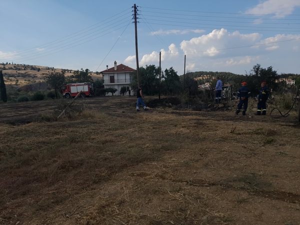 Φωτιά στην περιοχή του Αγίου Νικάνορα