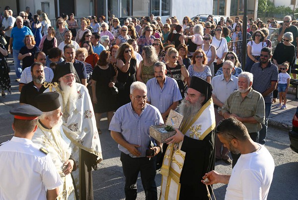 Ευγνωμοσύνη και ευχαριστήρια αναφορά του Ι. Ναού Αγίου Διονυσίου Βελβεντού για την Άφιξη