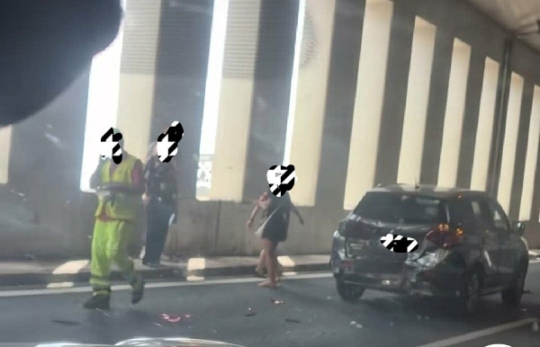 Τροχαίο σε σήραγγα της Εγνατίας Οδού λίγο πριν τα διόδια Πολυμύλου