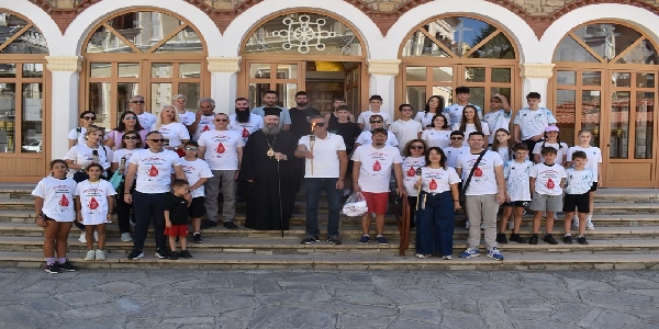 Από τη Φλώρινα πέρασε η 24η Πανελλήνια Λαμπαδηδρομία Εθελοντών Αιμοδοτών