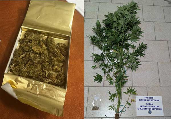Συνελήφθησαν, κατά το τελευταίο τριήμερο, 4 άτομα σε περιοχές της Δυτικής Μακεδονίας για κατοχή ναρκωτικών