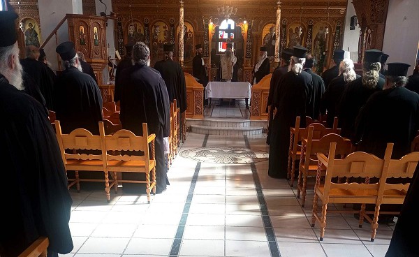 Ιερατική σύναξη στην Πτολεμαΐδα