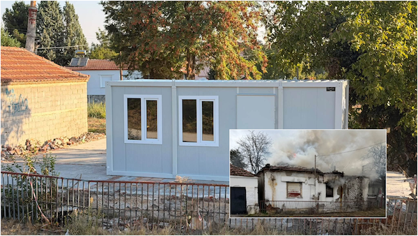 Το παράδειγμα της Κοινότητας Περδίκκα σε πυρόπληκτο: Νόες οικίσκος, γεύματα και φροντίδα
