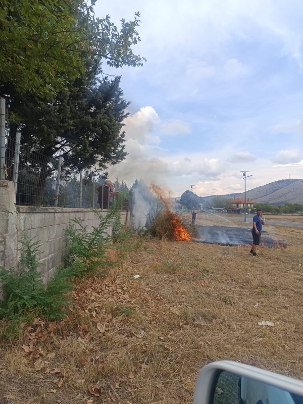 Άμεση κατάσβεση φωτιάς μικρής έκτασης στην Κοινότητα Ξηρολίμνης