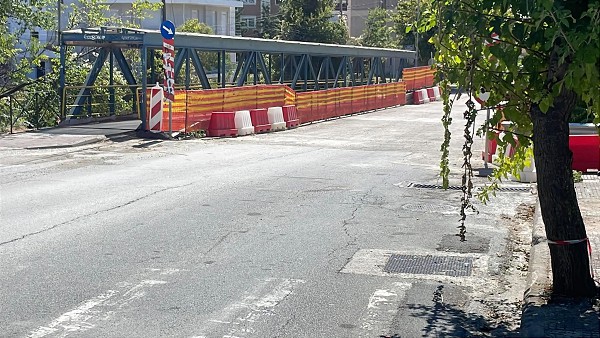 Άνοιξε η γέφυρα επί της οδού Ιωνίας-Σημερινές φωτογραφίες και βίντεο