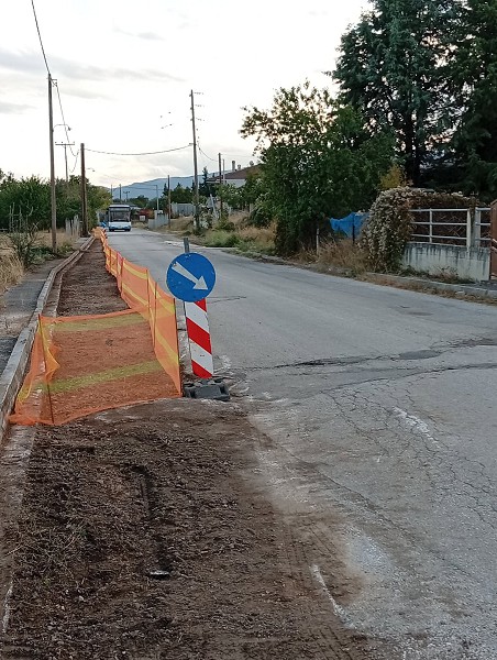 Κρόκος: Ξεκίνησαν οι εργασίες για την υλοποίηση της πρώτης φάσης του περιφερειακού δρόμου