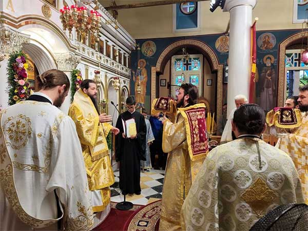 Ο Σιατίστης Αθανάσιος στον εορτασμό της Μεταστάσεως του Αγίου Ιωάννου του Θεολόγου στο Μαντούδι