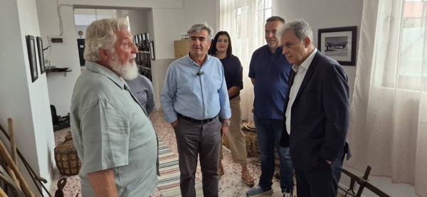 Κοινότητα Ολυμπιάδας: Επίσκεψη του Περιφερειάρχη Δυτικής Μακεδονίας – Στο επίκεντρο η συντήρηση και ανάδειξη του Λαογραφικού Μουσείου