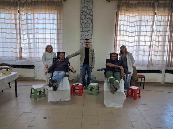 Εθελοντική αιμοδοσία πραγματοποίησε ο “Σπάρτακος”