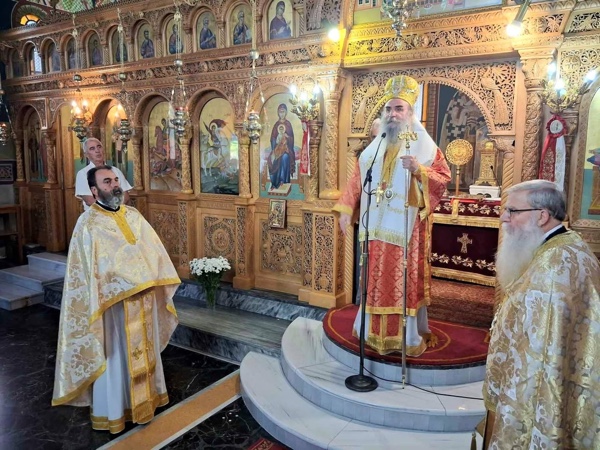 Χειροτονία του π. Αθανάσιου Τελιογλανίδη στον Ιερό Ναό Αγ. Γεωργίου Κρανιδίων