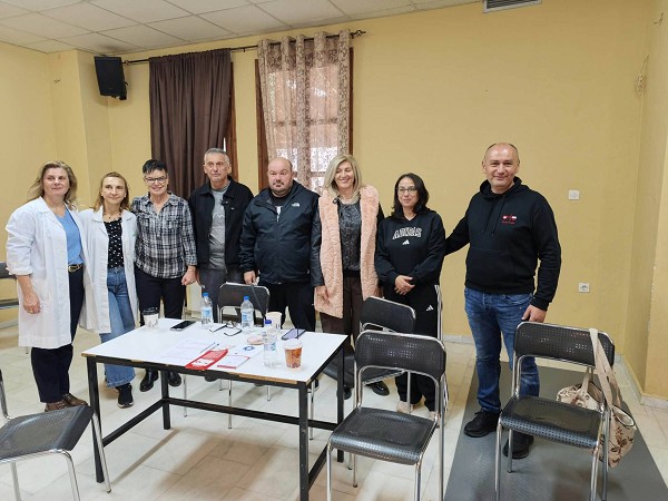 Η τοπική κοινότητα Αγίου Δημητρίου ευχαριστεί τον Σύλλογο Εθελοντών Αιμοδοτών «Σταγόνα Ελπίδας»
