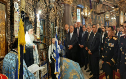 Η δοξολογία στον Ιερό Ναό Αγίου Νικολάου Κοζάνης και η εκφώνηση του πανηγυρικού της ημέρας