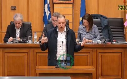 Τοποθέτηση του Προέδρου του ΣΠΑΡΤΑΚΟΥ στο Περιφερειακό Συμβούλιο όπου παρουσιάστηκε ο στρατηγικός επενδυτικός σχεδιασμός της ΔΕΗ