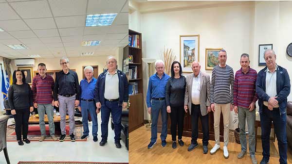 Επίσκεψη του Δ.Σ. του Συλλόγου Γρεβενιωτών Κοζάνης στον Αντιπεριφερειάρχη και στο Δήμαρχο Γρεβενών