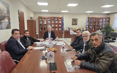 Υπογραφή σύμβασης για τον ηλεκτροφωτισμό της επαρχιακής οδού προς Σιάτιστα