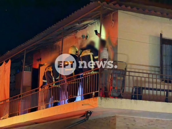 Καστοριά: Φωτιά σε μπαλκόνι σπιτιού στα Λακκώματα – Άμεση επέμβαση της Πυροσβεστικής