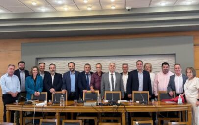 Ο Γιάννης Κοκκαλιάρης στην συνεδρίαση της Επιτροπής Περιβάλλοντος και Ενέργειας της ΚΕΔΕ