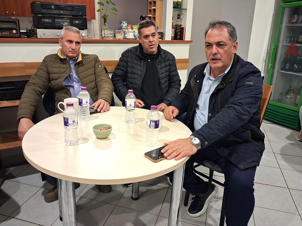 Στην Κοινότητα Πρωτοχωρίου ο Δήμαρχος Κοζάνης Γιάννης Κοκκαλιάρης (Βίντεο+Φωτογραφίες)