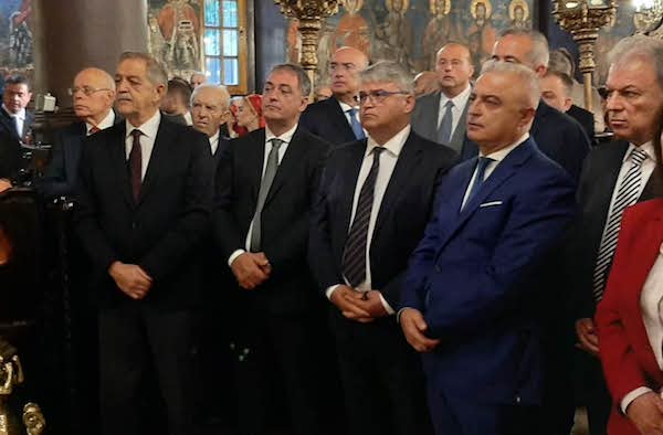 Ο πρόεδρος της Νίκης Δημήτρης Νατσιός στην Κοζάνη