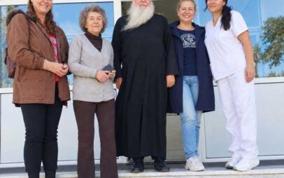 Eπίσκεψη στο Γηροκομείο Κοζάνης με στόχο τον έλεγχο και την προαγωγή της στοματικής υγείας των φιλοξενούμενων