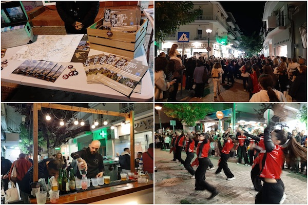 Η οδός Μακεδονομάχων ζωντανή: Με μουσική, χορευτικά και πολύ κόσμο
