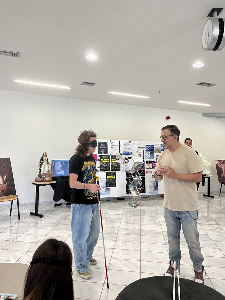 Βιωματική δράση για την Παγκόσμια Ημέρα Λευκού Μπαστουνιού στο Πανεπιστήμιο Δυτικής Μακεδονίας