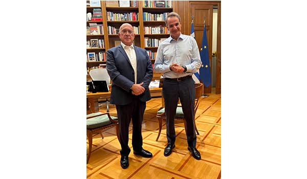 Συνάντηση εργασίας του Μιχάλη Παπαδόπουλου με τον Πρωθυπουργό- Τι θέματα τέθηκαν