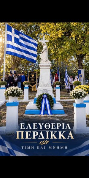 114η επέτειος Απελευθέρωσης του Περδίκκα από τον Τουρκικό ζυγό