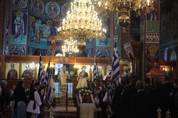 Με επισημότητα τιμήθηκε η 28η Οκτωβρίου στα Σέρβια – Η βροχόπτωση ανέτρεψε το πρόγραμμα των εκδηλώσεων
