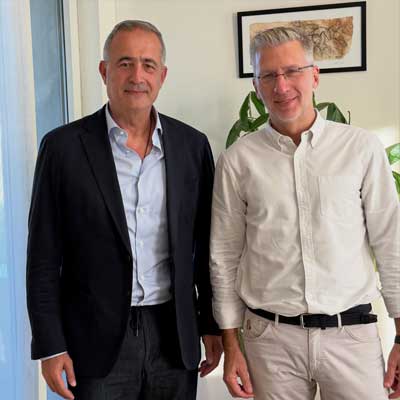 Ο Στάθης Κωνσταντινίδης στον Άκη Σκέρτσο