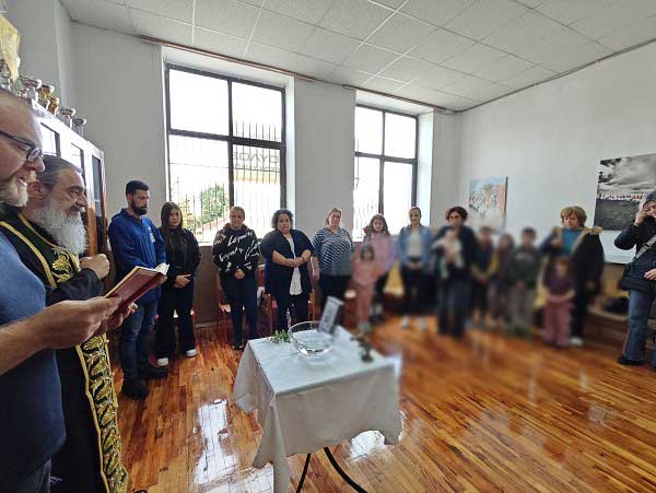 Αγιασμός για τη νέα χορευτική χρονιά στο Μορφωτικό-Λαογραφικό Σύλλογο Τετραλόφου