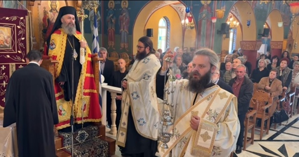 Τοποθετήθηκε ο νέος εφημέριος του Ιερού Ναού Αγίου Γεωργίου στην Ασβεστόπετρα Εορδαίας